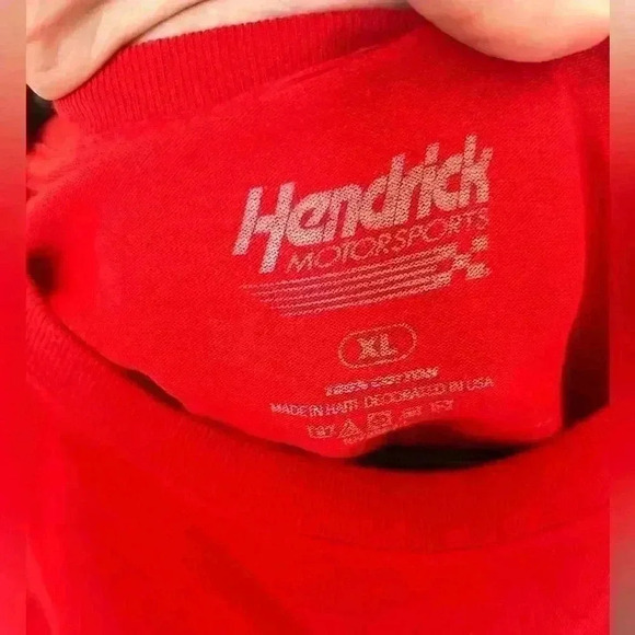 Chase Elliot #9 Ashoc Men’s XL. Red. T-Shirt NASCAR. - Picture 4 of 4